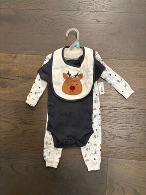 Joe fresh baby 4 piece outfit set NWT 0-3M